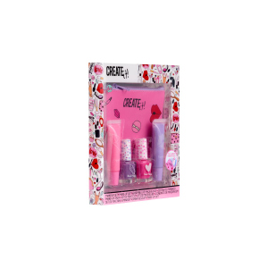 CREATE it! - Make-up Set - mit Tasche - pink
