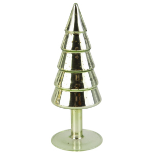Tannenbaum grün glänzend - ca. 8 x 21 cm