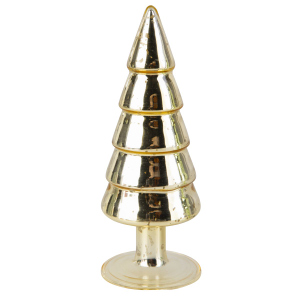 Baum gold glänzend - ca. 6 x 16 cm