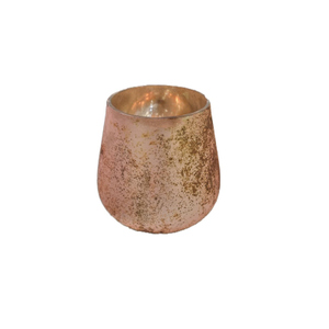 Windlicht meliert - ca. 11,5 x 11 cm