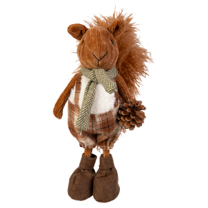 Figur Eichhörnchen - ca. 15 x 16 x 32 cm