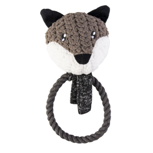 Hundespielzeug - Spielseil Fuchs - ca. 17 x 22 cm