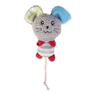 Katzenspielzeug - Plüschtier Maus - ca. 15 x 8 cm