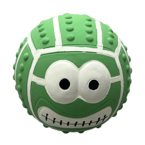 Hundespielzeug - Ball mit Gesicht - ca. 7,3 cm