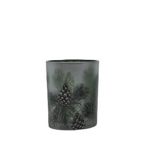 Windlicht - Tannenzapfen - ca. 9 x 10 cm