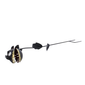 Fleischfressende Planze mit Solarled - ca. 21 x 10 x 59 cm