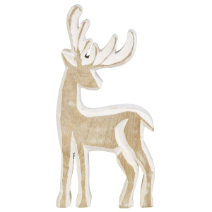 Dekofigur Hirsch - ca. 20 x 10,5 x 2,5 cm