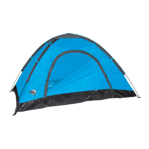 Zelt - ca. 200 x 120 x 100 cm - blau/schwarz