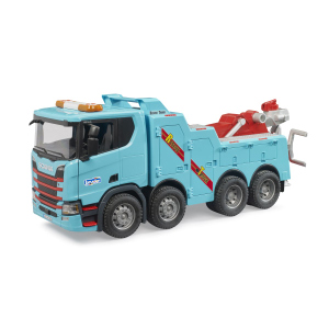 BRUDER 03553 - Scania Super 560R LKW Abschlepp LKW mit L+S Modul