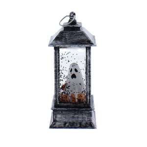 LED Laterne mit Geist - ca. 5,3 x 5,3 x 12,5 cm