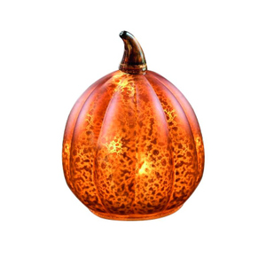 LED Kürbis - ca. 10 x 12 cm - 1 Stück