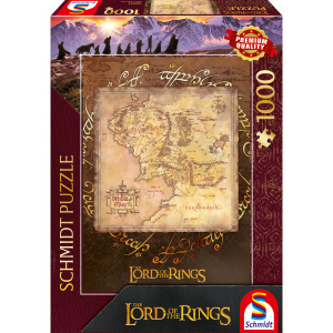 Herr der Ringe - Puzzle - Middle Earth - 1000 Teile