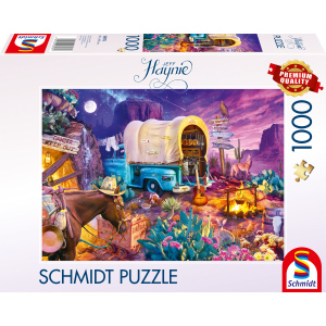 Puzzle - Jeff Haynie - Romantisches Wildwest-Camping - 1000 Teile