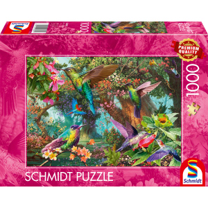Puzzle - Farbenspiel des Kolibris - 1000 Teile