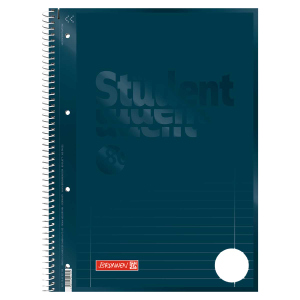 Premium Collegeblock A4 - Lineatur 27 - denim