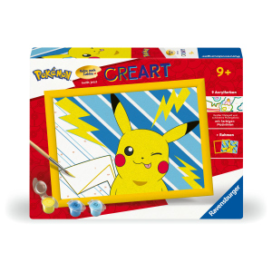 Pokémon - Malen nach Zahlen - CREART® - Freches Pikachu