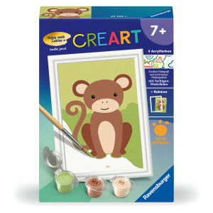 Malen nach Zahlen - CREART® - Kleiner Affe