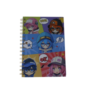 Spiral Notizbuch Anime - ca. 14,8 x 21 cm