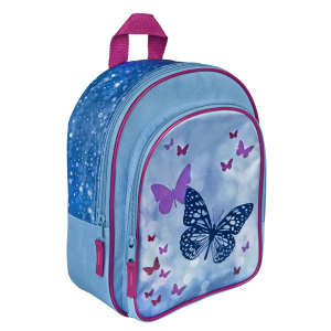 Kinder-Rucksack mit Vortasche - Fly & Sparkle - ca. 25 x 31 x 10 cm