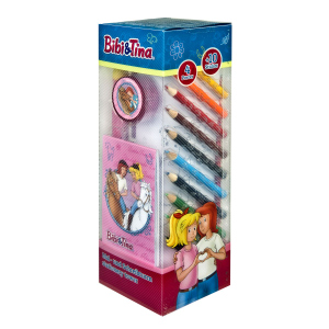 Bibi & Tina - Mal- und Schreibturm - 35 Teile