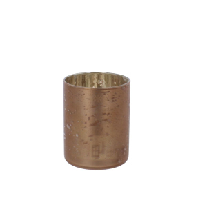 Teelichthalter rosa - ca. 8 x 10 cm