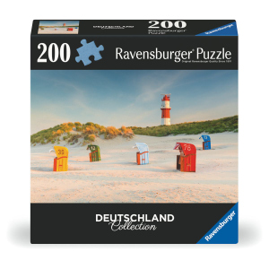 Puzzle - Leuchtturm hinter der Düne auf Borkum - 300 Teile