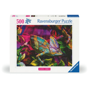 Puzzle - Colorful Animals - Chamäleon - 500 Teile