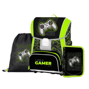 Schulranzenset - PREMIUM - Gamer