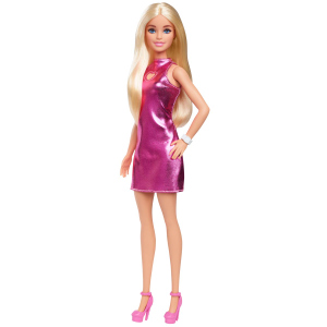 Barbie - Fashionista Puppe - Pink Dress - Herz-Ausschnitt
