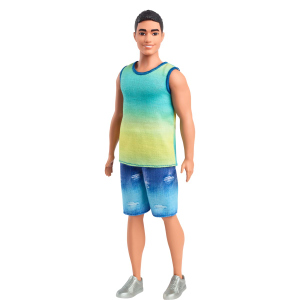 Barbie - Fashionista Ken-Puppe - Ombre Tanktop