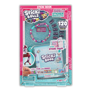 Sticki Rolls - Aufkleber-Schmuck mit Sticki-Book - inkl. 120 Sticker