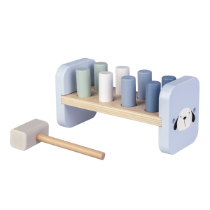 Besttoy - Hammerspiel aus Holz - blau