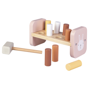 Besttoy - Hammerspiel aus Holz - rosa