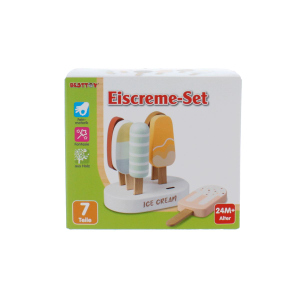 Besttoy - Eiscreme Set aus Holz 