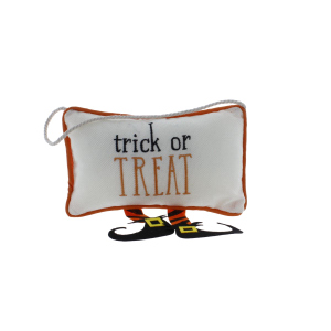 Minikissen zum Hängen - Trick or Treat - ca. 21 x 6 x 33 cm