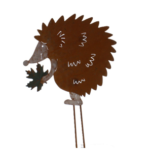 Pflanzenstecker Igel - Eisen - ca. 36x20x1,5 cm