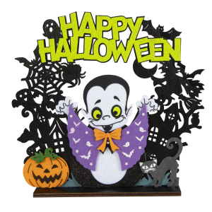 Standdeko - Happy Halloween - ca. 18,5x4x17 cm