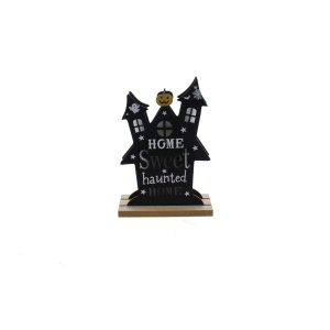 Haunted House mit Licht - ca. 12,5x5,8x1 cm