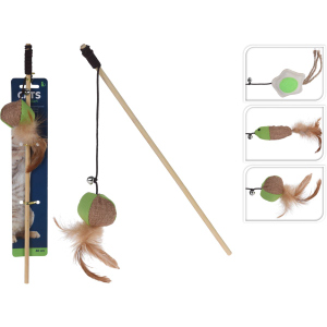 Katzenspielzeug - Angel - ca. 8 x 5 x 42 cm - 1 Stück