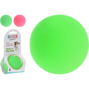 Hundespielzeug - Ball - Glow in the dark - Ø ca. 6 cm - 1 Stück