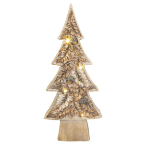 Tannenbaum mit Beleuchtung - ca. 24 x 11 x 54 cm