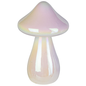 Dekopilz weiß - ca. 9,6 x 9,6 x 15,7 cm