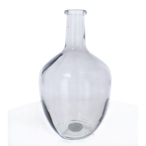 Blumenvase grau - ca. 17,5 x 31,3 cm