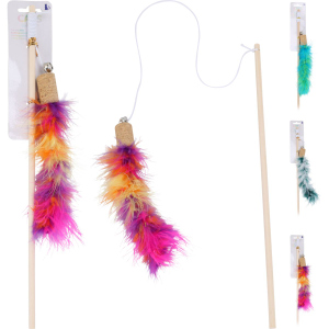 Katzenspielzeug - Spielstock - ca. 40 cm - 1 Stück
