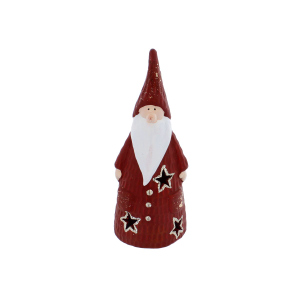 LED Weihnachtsmann - rot - ca. 8 x 7,5 x 20 cm