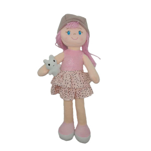 Besttoy - Weichpuppe Maggy - mit Katze