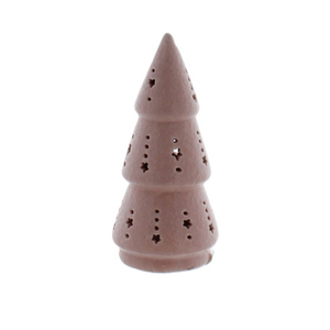 LED Tannenbaum - rosa - ca. 6x13 cm