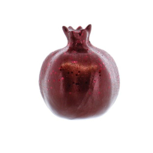 Granatapfel - rot - Terrakotta - ca. 10x11 cm
