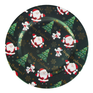 Dekoteller - Happy Christmas - ca. 33 x 1,5 cm