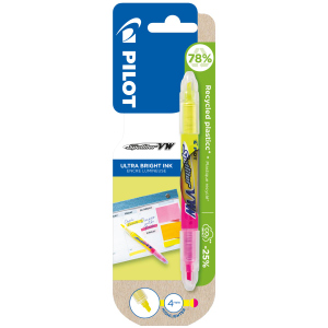PILOT Spotliter VW - Textmarker gelb/pink - BeGreen